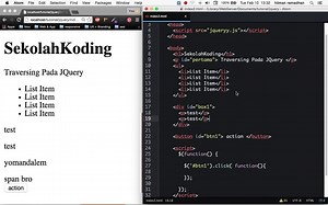 Belajar JQuery (Traversing Child)