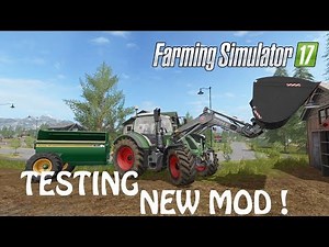 TESTING THE NEW MOD in Farming Simulator 2017 | IT'S REALLY GOOD | PS4 | Xbox One