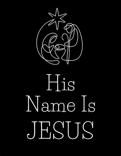 Christmas Play Script: "his Name is Jesus" - Church & School Performance - Etsy