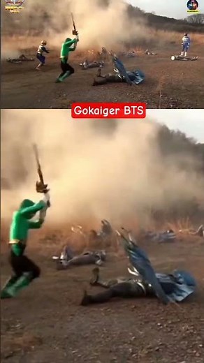 [BTS] Gokaiger vs Goseiger #supersentaiseries #199heroes #gokaiger