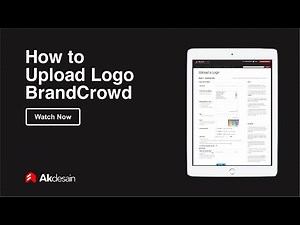 BrandCrowd : How to Upload Logo