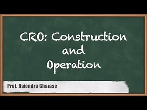 CRO: Construction & Operation - Cathode Ray Oscilloscope - GATE Electrical & Electronics Measurement