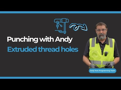 How you can have thread holes with best quality for your high volume job?