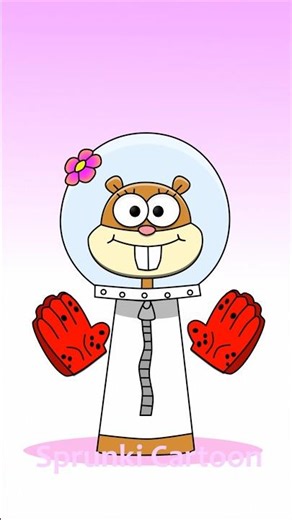 Sprunki OC Sandy Cheeks Phase 2 #sprunki #sprunkioc #incredibox #incrediboxsprunki #spongebob