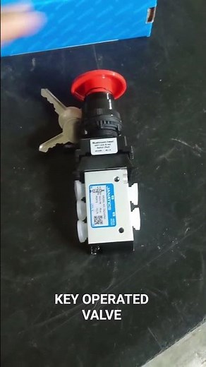 Key Operated Pneumatic Valve-Janatics Make #pneumatics #Solenoid #Process #Instrument #manufacturing