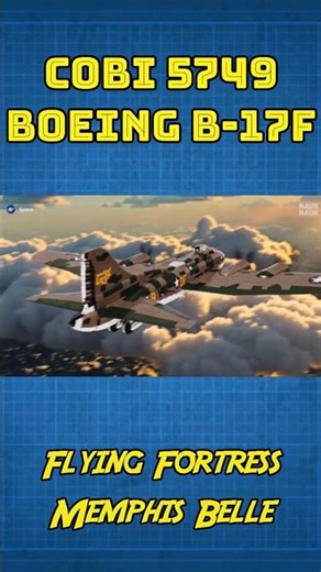 Cobi 5749 Boeing B-17 F Flying Fortress Memphis Belle