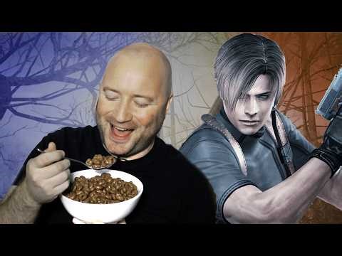 Eating Cereal and Replaying Resident Evil 4