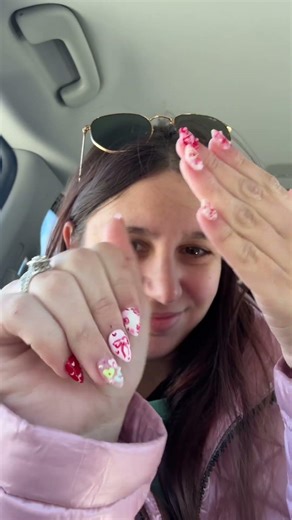 valetines nails 💅!! #nailinspo