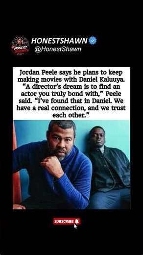 Jordan Peele Just Confirmed More Movies with Daniel Kaluuya – Fans Are Losing It#viral