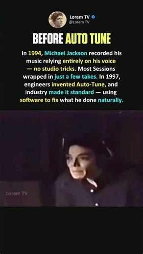 MJ Recorded Hits Auto-Tune Couldn't Improve #shorts