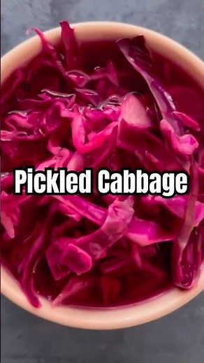 3-Ingredient Pickled Cabbage in 15 Minutes