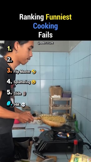 Ranking The FUNNIEST Cooking Fails #shortsviral