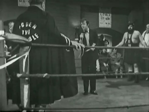 📺 'Coronation Street' Monday 05 October 1964 -- ITV: 19:30 Having sunk a few whiskies in the Rovers for some Dutch courage, Stan's wresting career at the Sporting Club, (when he is billed as 'Ogden the Terrible'), is short and not altogether sweet. #coronationstreet #ClassicCoronationStreet | Bernie Briffa