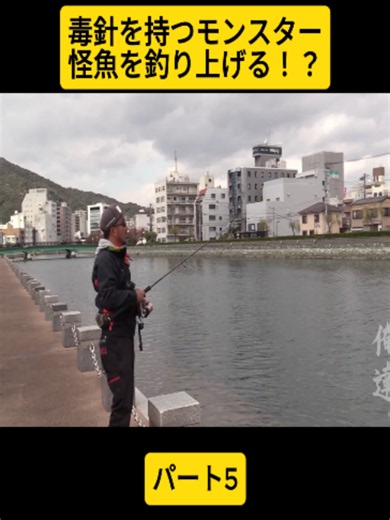 毒針を持つ怪魚を釣り上げる！バス釣り爆釣映像 #5