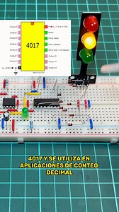 Circuito de semáforo automático en protoboard 🔴🟡🟢 | #LaElectronicaGT #NE555 #Protoboard #Semaforo #CircuitoEletronico | La Electrónica