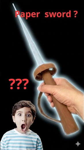 THIS PAPER SWORD EXTENDS?! LOOKS 100% REAL 😱