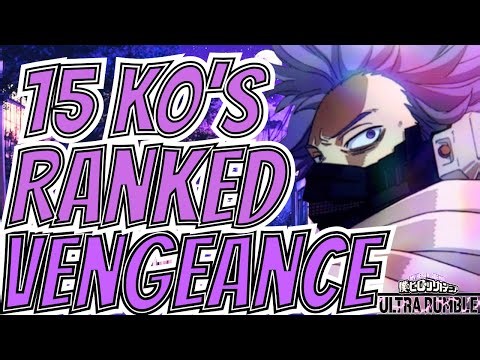 VENGEANCE | RANKED | SHINSO GAMEPLAY | My Hero Ultra Rumble