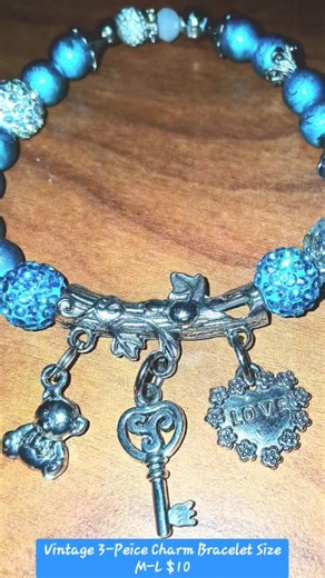 Vintage Charm Bracelet #charmaccessories