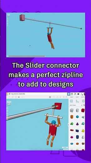 Tinkercad Sim Lab: Slider Connector
