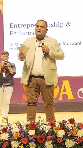 Pankaj Motwani Podcast on Instagram: "Entrepreneurship isn’t a title. It’s showing up every day and doing the job better than yesterday. At SOA Scalerz, I shared what 25 years in real estate has taught me. You don’t become irreplaceable by chasing ‘Manager’ or ‘Director’. You become irreplaceable by chasing excellence. These are the same conversations we bring on 🎙️ The Pankaj Motwani Podcast — real lessons, real journeys, real leadership. 📌 Don’t chase titles. 📌 Chase learning. 📌 Chase exce