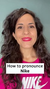How to Pronounce the word NIKE 👟 IPA: [naɪki] Do you pronounce Nike the same in your native language? #nike #justdoit #howtopronounce | Accent's Way English with Hadar