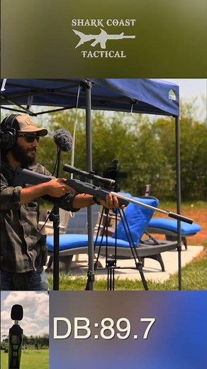 Dead Air Mask Range Test || #suppressor #deadair #sharkcoast