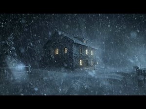 Blizzard Sounds for Sleeping | Howling Wind & Blowing Snow Ambience for Deep Sleep & ASMR ❄️