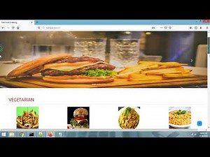 Fast Food Ordering System Project | Python Django Project