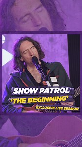 Snow Patrol play 'The Beginning' at Absolute Radio, an exclusive live session first! Taken from 'The Forest Is The Path', their first new album in 6 years. Watch the full session featuring Gary Lightbody, Johnny McDaid and Nathan Connolly at our studios on YT #snowpatrol #theforestisthepath #garylightbody #johnnymcdaid | Absolute Radio