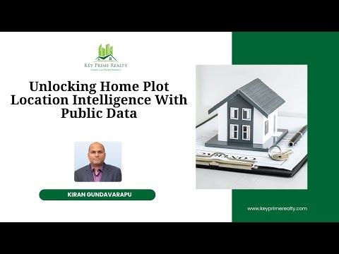 Home Plot Location Intelligence with Public Data | Real Estate Webinar
