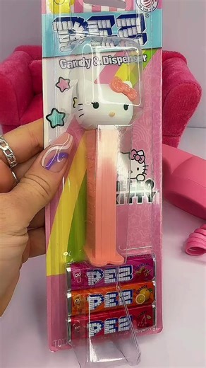 Hello Kitty Pez Dispenser Loading Trick
