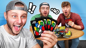 TROLLING My Friends with TOO MANY CARDS in UNO
