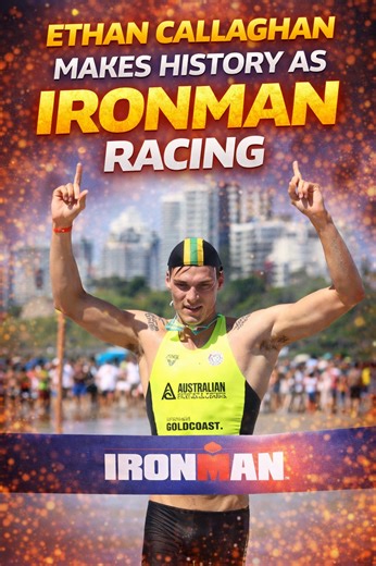 19-year-old star Ethan Callaghan makes history as Ironman Racing eyes Olympic debut
