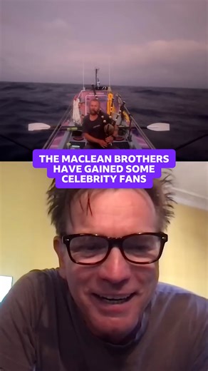 18K views · 468 reactions | “It’s really quite a bizarre situation to find yourself in.” Ewan MacLean on catching up with Ewan McGregor and Mark Wahlberg while he and his brothers row across the Pacific Ocean. Mornings | Listen on BBC Sounds #Mornings #MacLeanBrothers #EwanMcGregor #MarkWahlberg #RSVis | BBC Radio Scotland | Facebook
