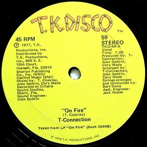 T-Connection - On Fire / Disco Magic
