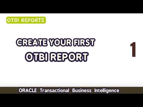 01. Create Your First OTBI Report Using BI Composer | OTBI vs BIP | Oracle Fusion OTBI