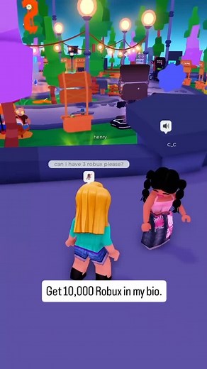 Ooferrr on Instagram: "Acting BROKE, Then Giving Them 10,000 Robux - Get 10,000 Robux in my bio. #roblox #robloxgamer #robux"