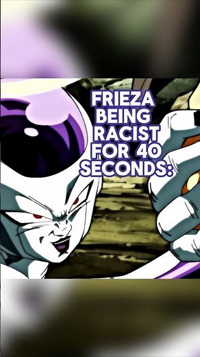 Frieza Being Racist For 40 Seconds: | #anime #dragonball #frieza #funny #monkey #goku #dbs