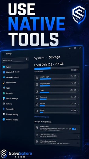 STOP Using Cleaner Apps on Windows 11! Use This Safe Fix Instead #shorts