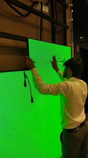 active led video wall🥇🛠️ #reels #videowall #TVInstallation #tvwall #ledwall #trendingvideo | Homeworktech