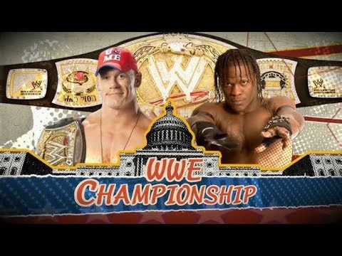 WWE Capitol Punishment 2011 Match Card