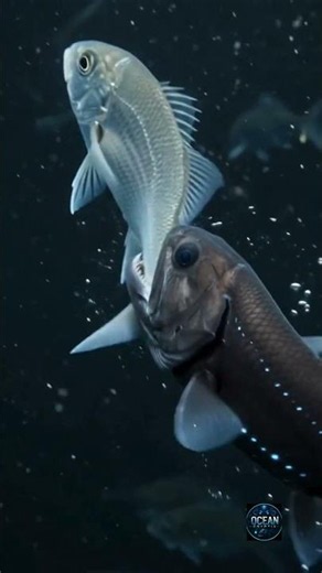 This Fish Eats Prey Bigger Than Itself! 😱🐟 #shorts