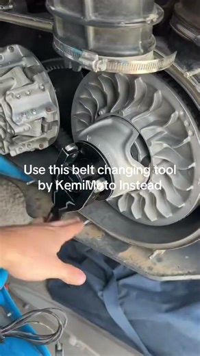 Stop using this tool for your Canam Belts