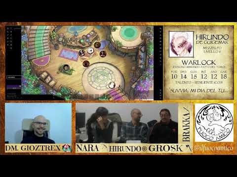 Sessione 18.01 D&D del Fuoco Amico, campagna della Mappa sul groppone