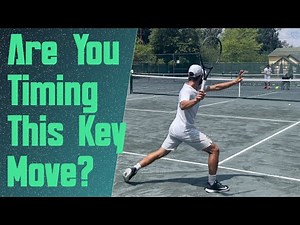 Split-Step and Return of Serve Footwork