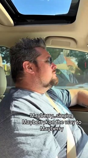 Riding with "Mayberry" on the way to "Mayberry" while he's singing "Mayberry"... #christiancountry #smalltownsunday #mayberry Rascal Flatts Gary LeVox Small Town Sunday | Small Town Sunday