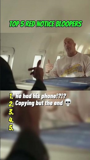 Which Red Notice Bloopers Made You Laugh the Most? 😂🔥 Top 5 Funniest Moments! #shorts