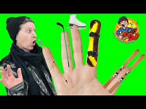 Winter Olympics Sports | Finger Family Song | Dream English Kids