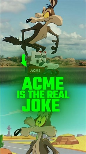 Why Is ACME the Biggest Joke in Looney Tunes? #looneytunes #acme #wileecoyote #roadrunner