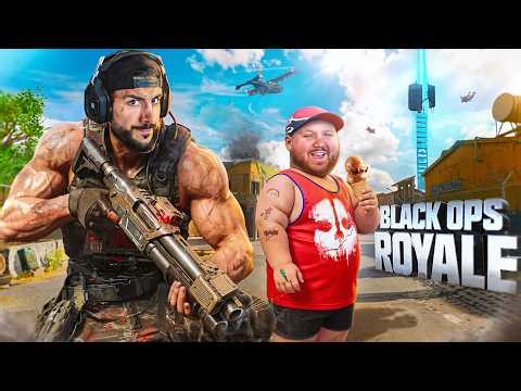 BEST GAMER OF ALL TIME (ME) CARRIES TIMTHETATMAN (FAT) ON BLACKOPS ROYALE! 🔥